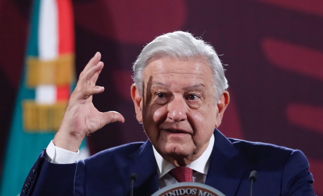 El Tribunal Electoral concluye que AMLO cometió violencia de género contra Xóchitl Gálvez.  EFE/Sáshenka Gutiérrez