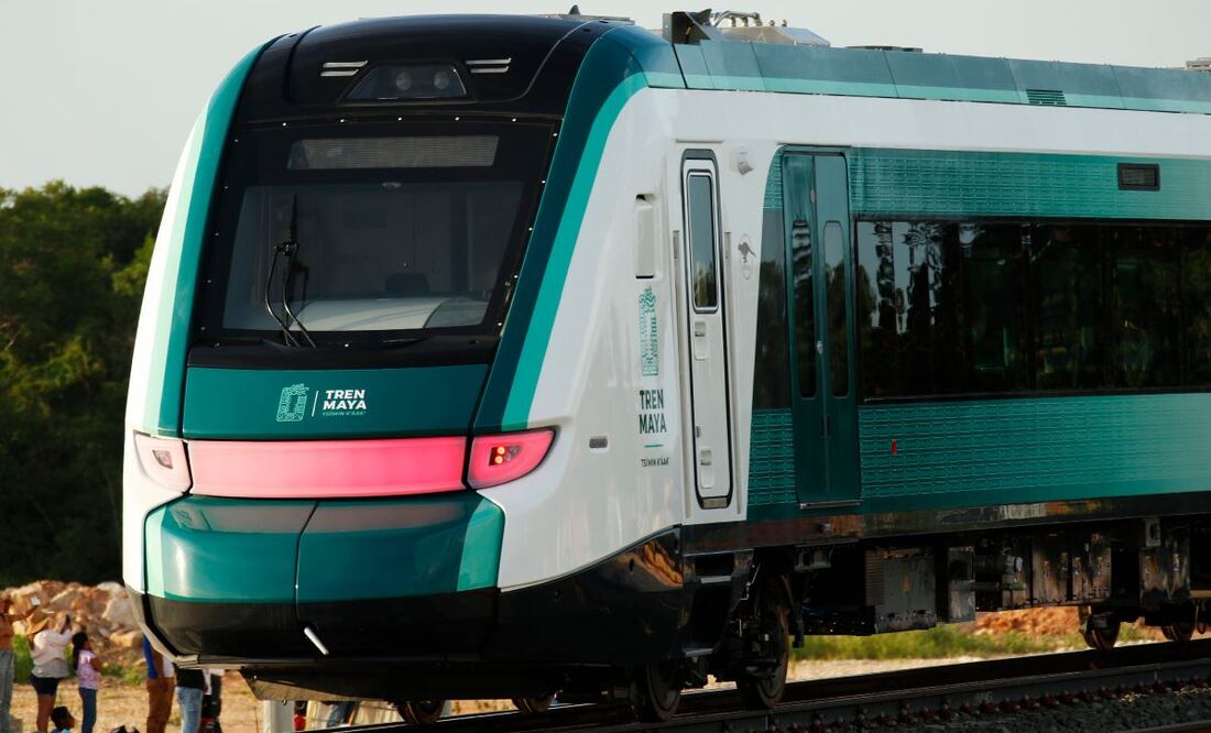 Descarrila vagón del Tren Maya cerca de Tixkokob, Yucatán; no reportan víctimas. Foto: Presidencia