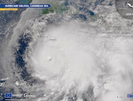 Huracán Melissa alcanza categoría 5 y se une a la lista de los más destructivos de todos los tiempos