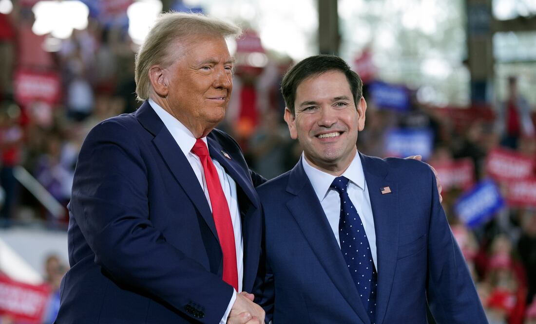 De rivales a aliados: Marco Rubio se perfila como secretario de Estado de Trump (AP Photo/Evan Vucci, File)