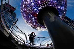 Nueva York revela la nueva esfera de Times Square, 'Constelación', para recibir el Año Nuevo