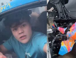 Famoso Influencer choca su McLaren de lujo en transmisión en vivo y pide donaciones para componerlo. VIDEO