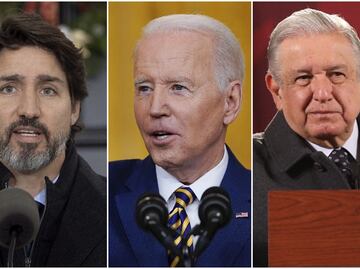Biden lleva a la cumbre con México y Canadá su plan migratorio bajo el brazo