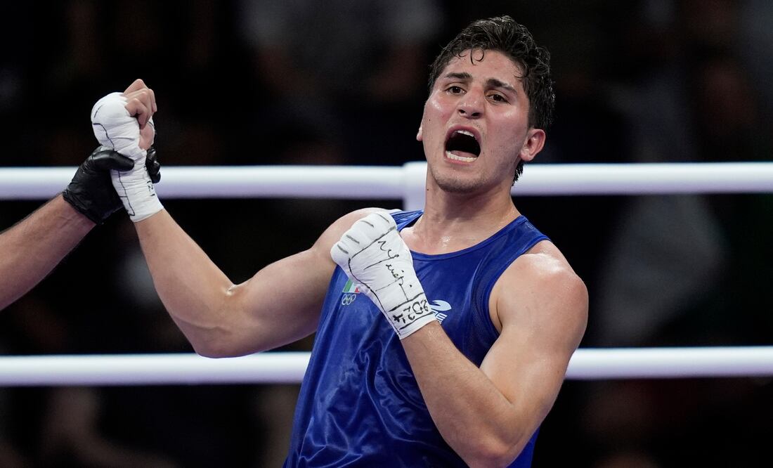 ¿Quién es Marco Verde, el boxeador mexicano que aseguró medalla?¿De dónde es?¿Quién es su novia? Foto: AP/John Locher