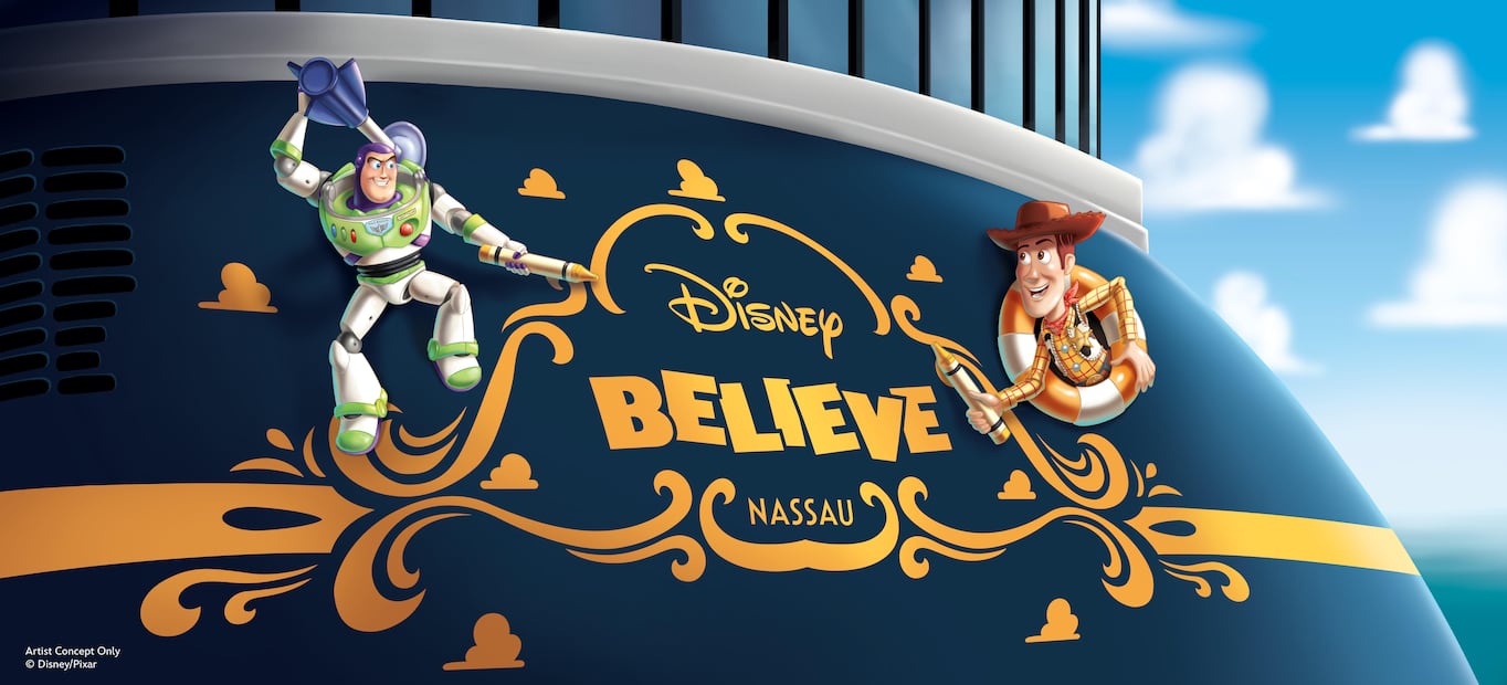 Disney Believe. Foto: Cortesía Disney Cruise Line.