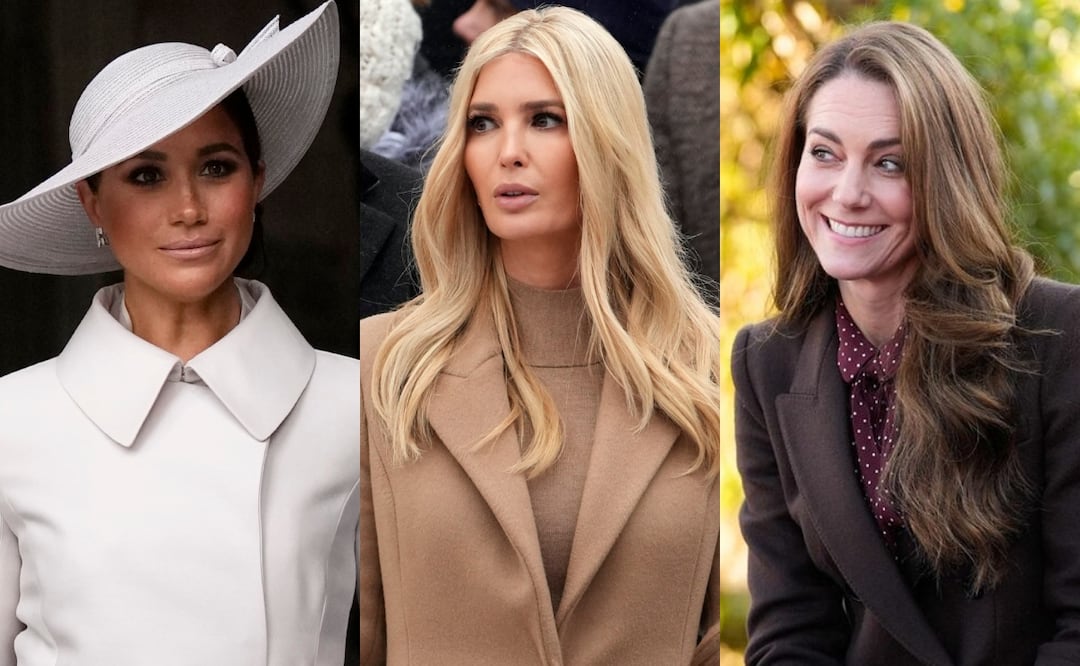 Ivanka Trump ‘copia’ estilo de la realeza y presume looks de Meghan y Kate Middleton. Foto: AP / AFP