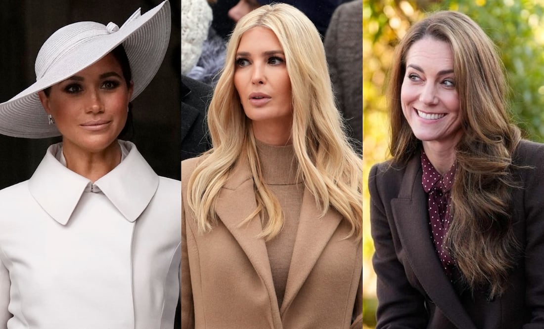 Ivanka Trump ‘copia’ estilo de la realeza y presume looks de Meghan y Kate Middleton. Foto: AP / AFP