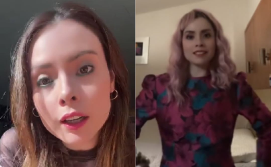 Maryfer Centeno se disfraza de colegiala y chica Hooters; redes sociales la critican. Foto: Captura TikTok