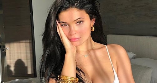 Kylie Jenner deslumbra con lencería en sesión de fotos