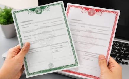 Acta de nacimiento verde o roja: ¿cuál es válida y cómo descargarla en línea?