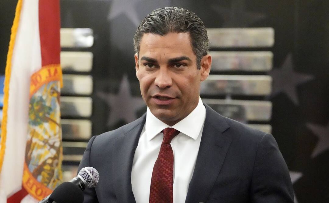 Francis Suárez se lanzó oficialmente a la contienda por la candidatura republicana para las elecciones de 2024. Foto: AP