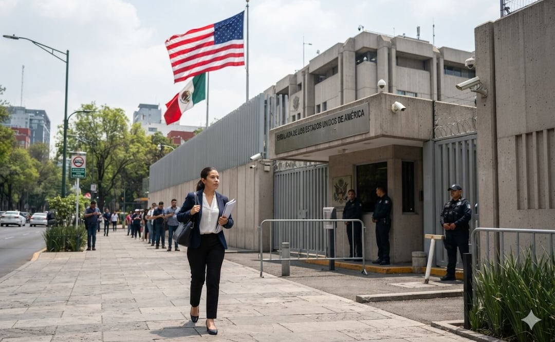 ¿Qué pasó en Mexicali? Estados Unidos alera por "posible amenaza" y suspende actividades de su personal. Foto: IA