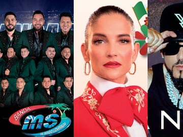 15 de septiembre. Conciertos gratis en la CDMX, desde Banda MS hasta Yandel y Natalia Jiménez