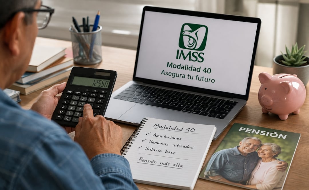 ¿Quieres una pensión más alta del IMSS? Estos son los REQUISITOS de Modalidad 40 que debes cumplir en 2026. Foto: Especial / IMSS