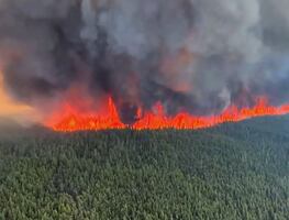 México envía equipo de ayuda a Canadá para combatir incendios forestales