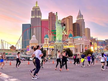 ¡Imperdible para los runners! Así es correr en el corazón de Las Vegas en Rock N’ Roll Running Series