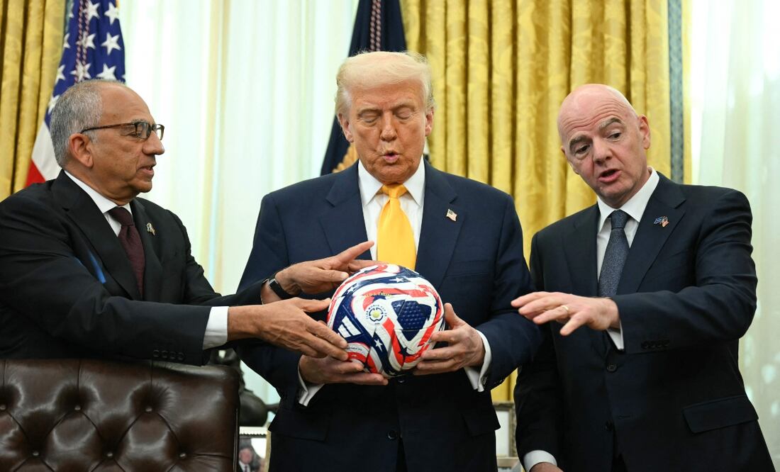 La guerra comercial hace que la Copa Mundial 2026 sea “más emocionante”, dice Trump. Foto: AFP