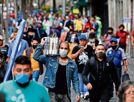 Covid. Se encienden las alarmas en México ante una posible tercera ola