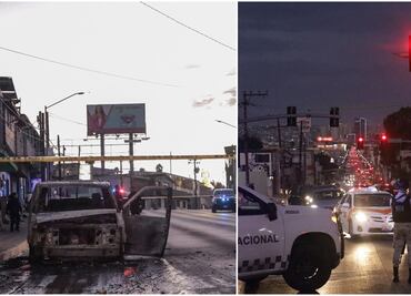 Estados Unidos alerta por incendios y bloqueos en Tijuana y Mexicali