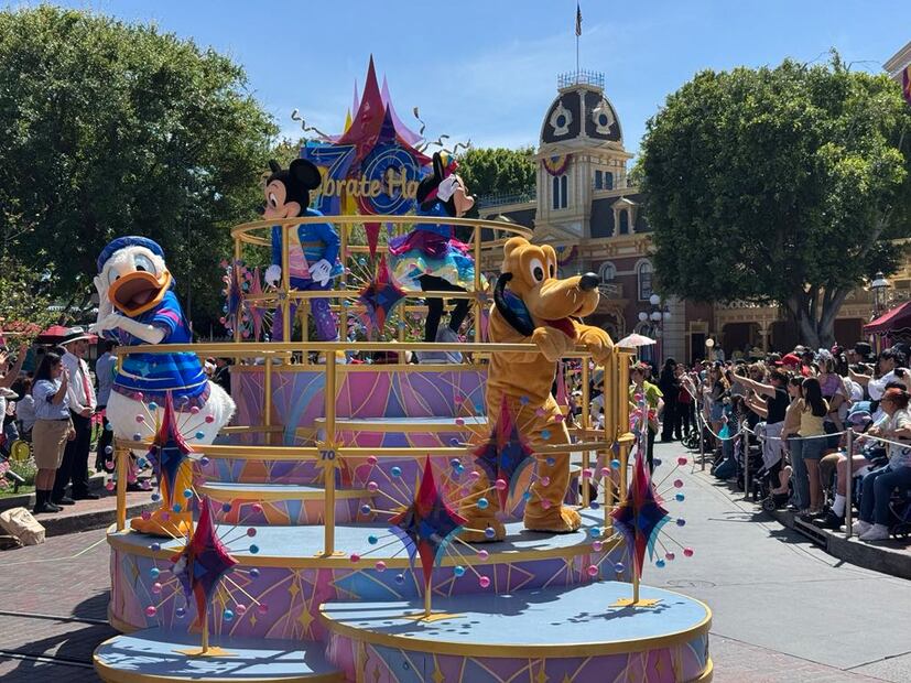 Disneyland 70 aniversario.
