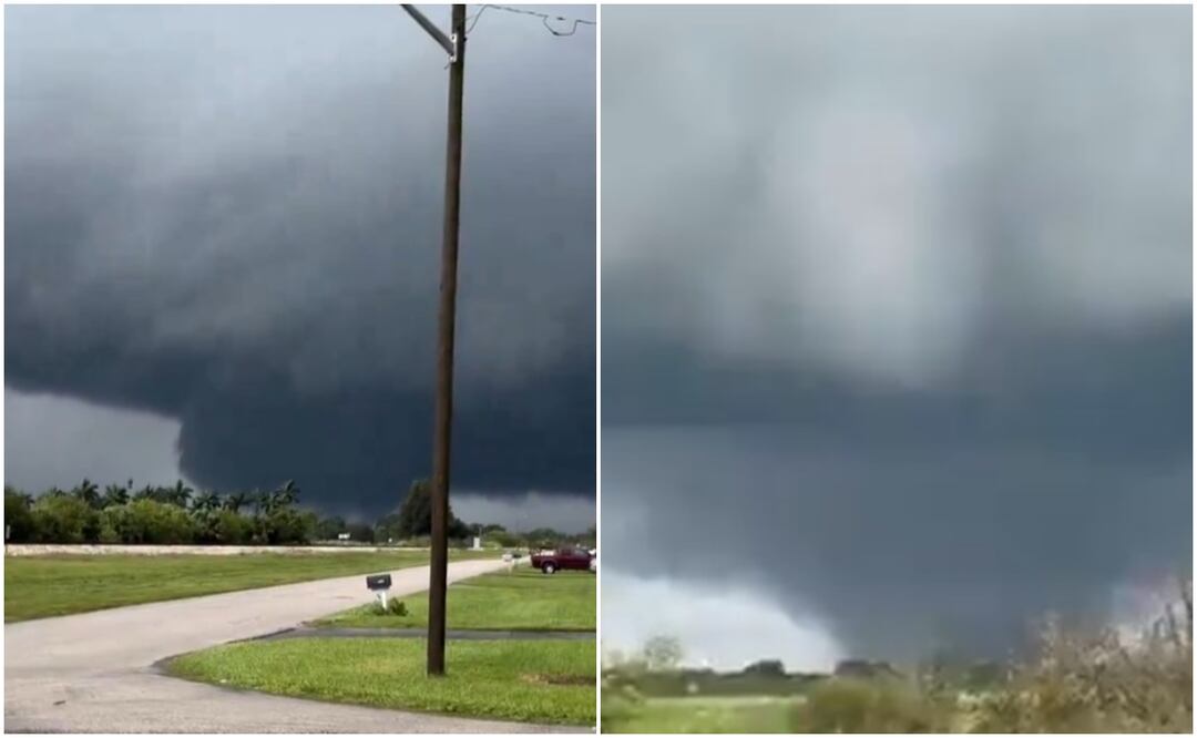 Suman más de 50 alertas de tornado en Florida previo al azote del huracán Milton. Fotos tomadas de X