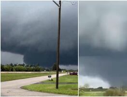 A horas de que el huracán Milton toque tierra, reportan más de 50 alertas de tornados en Florida. VIDEOS