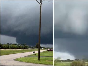 A horas de que el huracán Milton toque tierra, reportan más de 50 alertas de tornados en Florida. VIDEOS