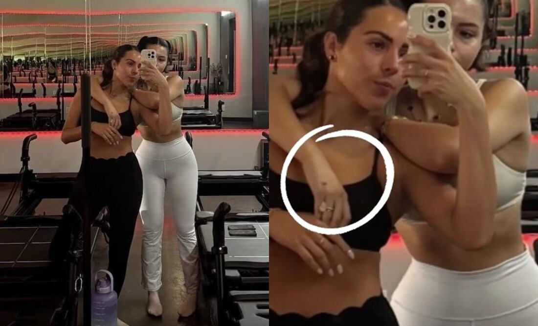 Filtran foto del supuesto anillo de compromiso que le dio Nodal a Ángela Aguilar; ¿son dos? Foto: Captura Instagram