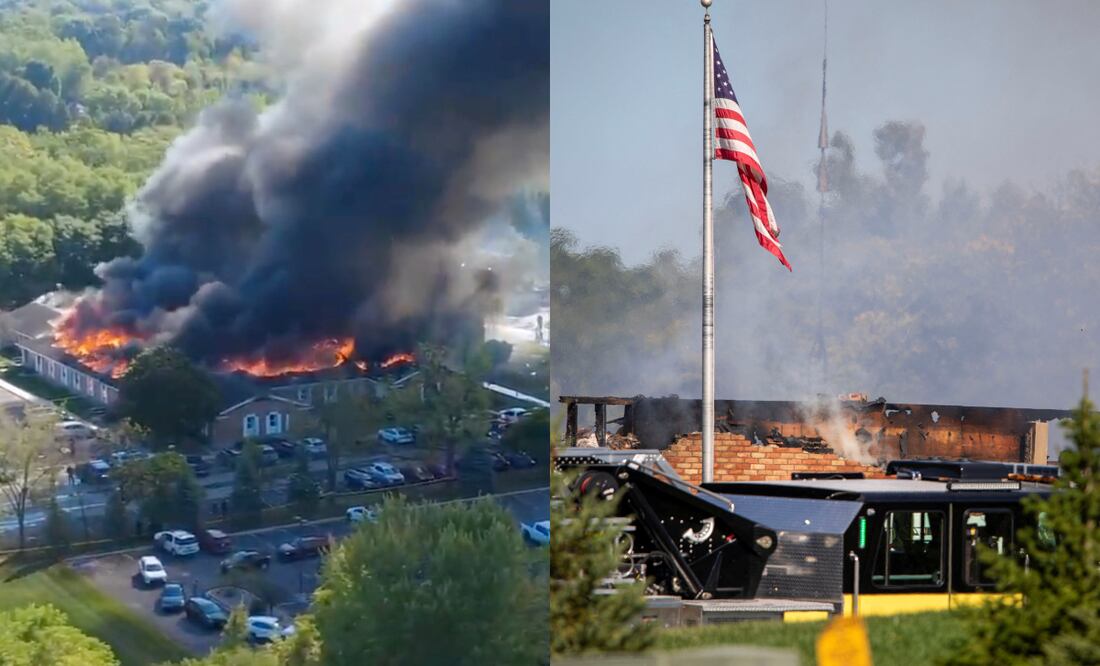 Tragedia en Michigan: tiroteo e incendio en iglesia mormona deja un muerto y nueve heridos. Foto: AP/AFP