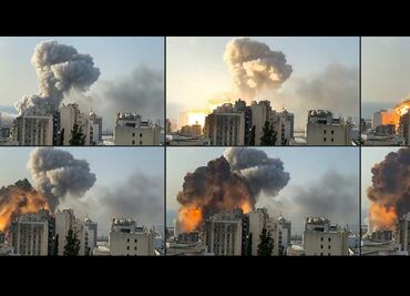 Explosión en Beirut. 2.750 toneladas de nitrato de amonio, la causa