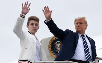 ¿Dónde estuvo Barron Trump durante la mudanza a Florida?