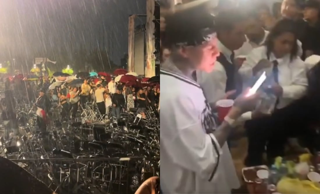 Cierre de campaña de Claudia Delgadillo. Foto: Captura TikTok