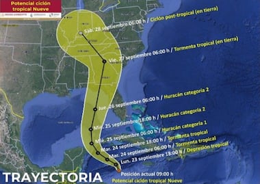 Alerta en México: se espera que tormenta Helene se convierta en huracán de gran intensidad. ¿Dónde pegaría y con qué intensidad?