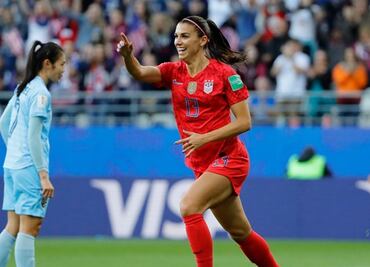 Mundial Femenino. Alex Morgan se lució en el 13-0 de EU vs Tailandia