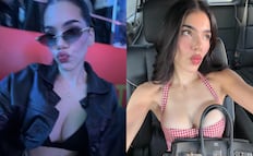 ¿El look de la venganza? Kenia Os presume figura de infarto con bralette tras romper con Peso Pluma