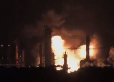 Video. Así fue la explosión e incendio de una refinería de Filadelfia