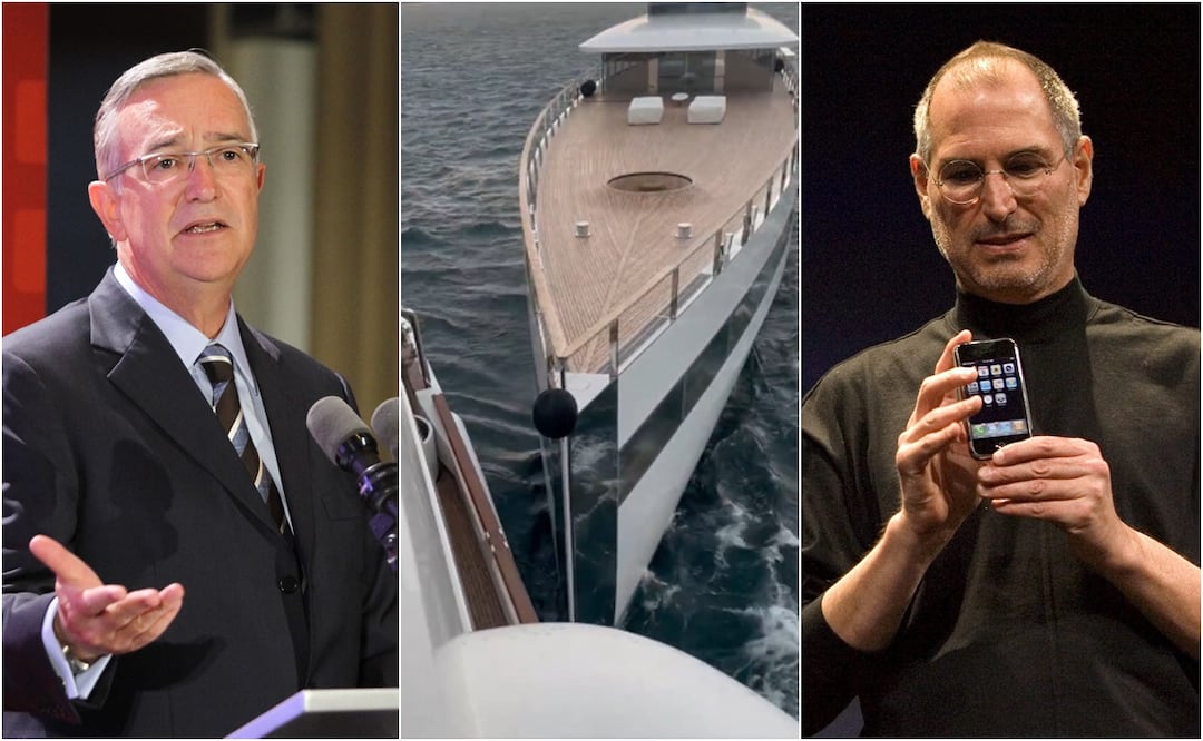 “Nos chocaron”. Ricardo Salinas Pliego dice que millonario yate de Steve Jobs impactó su barco. Foto: Carlos Mejía/EL UNIVERSAL/X/EFE