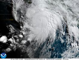 Trayectoria del huracán Erick hoy: alerta máxima en Acapulco, Guerrero y Oaxaca por vientos y marejadas