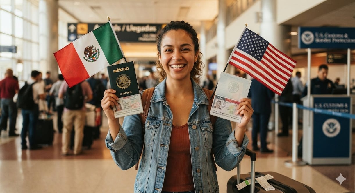 Pasaporte mexicano. Foto: IA Gemini