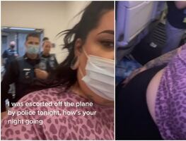 Mujer acusa que fue expulsada de vuelo en EU por su ropa y peso