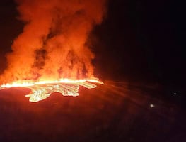 Islandia en alerta: Advierten sobre 'fuerzas tremendas de la naturaleza' tras nueva erupción volcánica. FOTOS