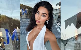 Influencer Chantel Jeffries celebra su cumpleaños en vestido transparente y lencería