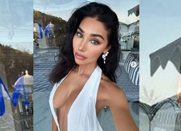 Influencer Chantel Jeffries celebra su cumpleaños en vestido transparente y lencería