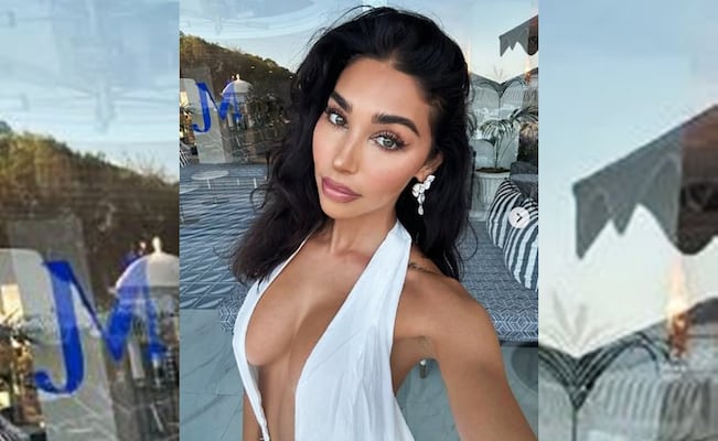 Chantel Jeffries, ex de Justin Bieber, deslumbra con revelador vestido tejido