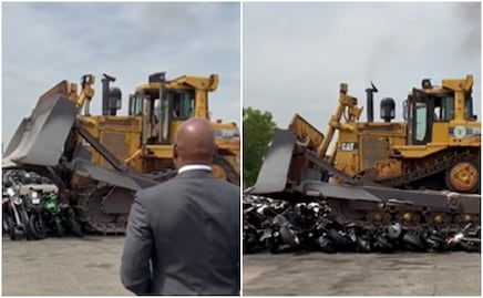 Video. "Extremadamente peligrosas", Nueva York destruye cientos de motocicletas