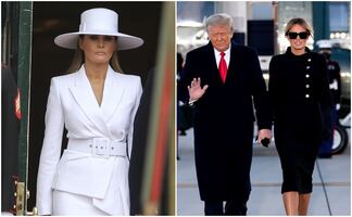 Regresa la reina de la elegancia. Melania Trump vuelve a la Casa Blanca con sus impresionantes looks