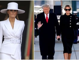 Regresa la reina de la elegancia. Melania Trump vuelve a la Casa Blanca con sus impresionantes looks