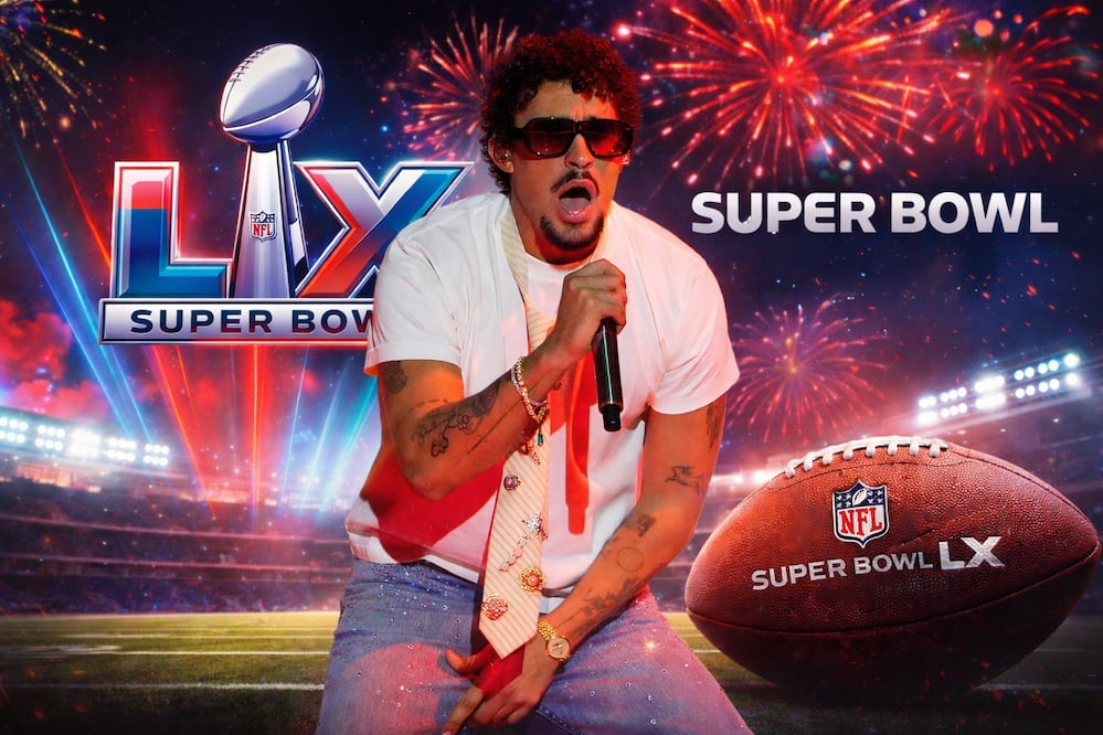 Super Bowl 2026: Horario en México y a qué hora empieza el show de medio tiempo de Bad Bunny. Foto: AP / IA