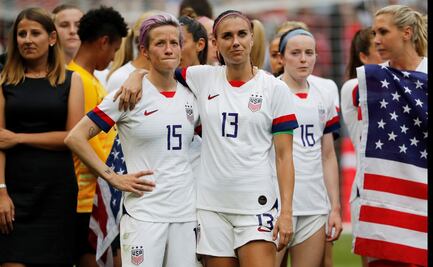 Futbolistas de la selección de EU piden 66 mdd por discriminación de género