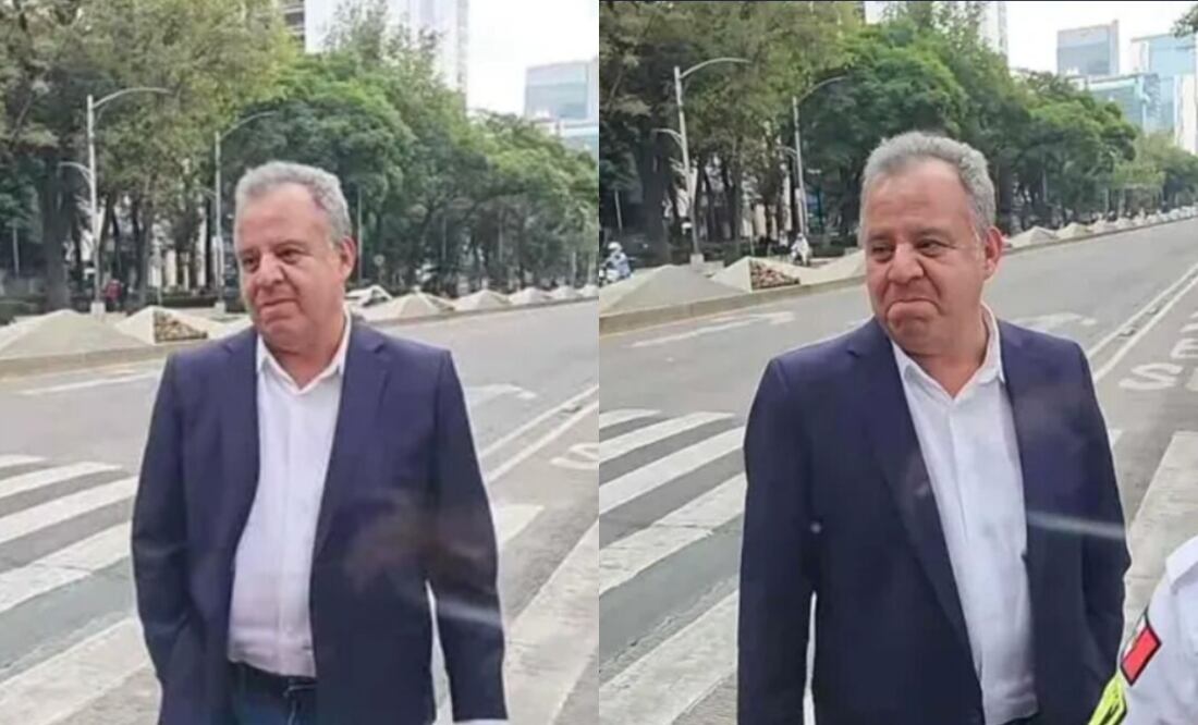 Surge ‘Lord Berrinches’: Hombre se pone frente a Metrobús y bloquea su paso porque no alcanzó a subirse. VIDEO. Foto: Tomada de TikTok @denitzy_7